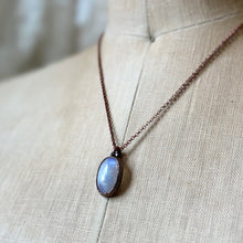 Load image into Gallery viewer, Rainbow Moonstone Necklace #2 - Ready to Ship