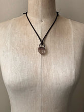 Load image into Gallery viewer, Polished Clear Quartz Point Necklace (Satya Collection)