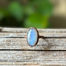 Load image into Gallery viewer, Rainbow Moonstone Ring (Size 5.5) - Ready to Ship