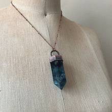 Load image into Gallery viewer, Fluorite Polished Point Necklace #7 - Ready to Ship