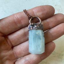 Load image into Gallery viewer, Raw Aquamarine Necklace #3 - Ready to Ship