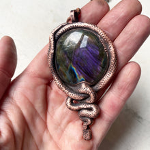 Load image into Gallery viewer, Purple Labradorite Necklace #8 - Ready to Ship