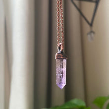 Load image into Gallery viewer, Amethyst Mini Polished Point Necklace #3