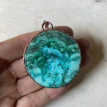 Load image into Gallery viewer, Malachite with Chrysocolla Necklace #6 - Ready to Ship