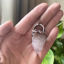 Load image into Gallery viewer, Amethyst Spirit Quartz Point Necklace - Ready to Ship