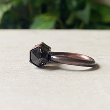 Load image into Gallery viewer, Double Terminated Smoky Quartz Ring (Size 6.75) - Ready to Ship
