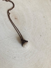 Load image into Gallery viewer, Clear Quartz Druzy Necklace #2 - Ready to Ship (4/25 Update)