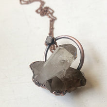 Load image into Gallery viewer, North Star Smoky Quartz Cluster Necklace #2 - Ready to Ship