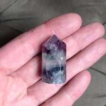 Load image into Gallery viewer, Fluorite Polished Point Necklace #6 - Equinox 2020