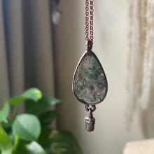 Load image into Gallery viewer, Moss Agate &amp; Dravite Necklace #1
