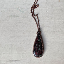 Load image into Gallery viewer, Eudialyte Teardrop Necklace #3 - Ready to Ship