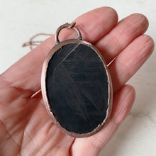 Load image into Gallery viewer, Black Onyx Druzy Necklace #2 - Ready to Ship