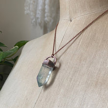 Load image into Gallery viewer, Fluorite Polished Point Necklace #2 - Ready to Ship