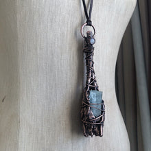 Load image into Gallery viewer, March Full Moon Sage Bundle Necklace - Ready to Ship