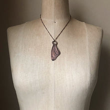 Load image into Gallery viewer, Electroformed Butterfly Wing Necklace - Spring Equinox Collection