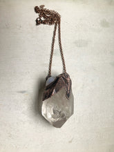 Load image into Gallery viewer, Clear Quartz Point and Moonstone Necklace #1 - Ready to Ship