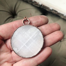 Load image into Gallery viewer, Selenite Snow Moon Necklace #3 - Ready to Ship