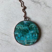 Load image into Gallery viewer, Malachite with Chrysocolla Necklace #4 - Ready to Ship