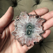 Load image into Gallery viewer, Amethyst Stalactite Slice Necklace #4 - Ready to Ship
