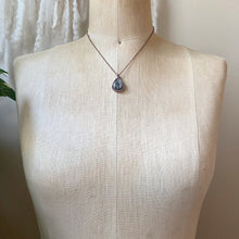 Load image into Gallery viewer, Silver Sheen Obsidian Necklace #2