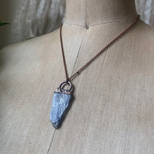 Load image into Gallery viewer, Raw Blue Kyanite Necklace #3 - Ready to Ship