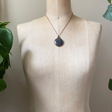 Load image into Gallery viewer, Black Sunstone Moon Necklace #1 - Ready to Ship
