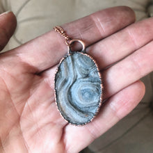 Load image into Gallery viewer, Chalcedony Oval Necklace #3 - Ready to Ship