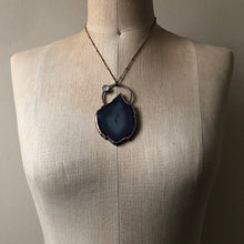 Load image into Gallery viewer, Agate Slice Portal of the Heart Necklace - Ready to Ship