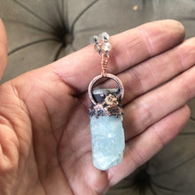 Load image into Gallery viewer, Raw Aquamarine Necklace #1 - Ready to Ship