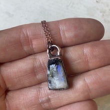 Load image into Gallery viewer, Rainbow Moonstone Necklace #1 - Ready to Ship