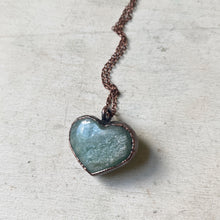Load image into Gallery viewer, Amazonite Heart Necklace #2