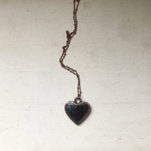 Load image into Gallery viewer, Moss Agate Heart Necklace #6 - Ready to Ship