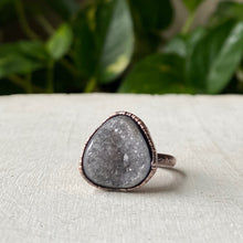 Load image into Gallery viewer, Druzy Portal of the Heart Ring #3 (Size 6) - Ready to Ship