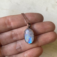 Load image into Gallery viewer, Rainbow Moonstone Necklace #3 - Ready to Ship