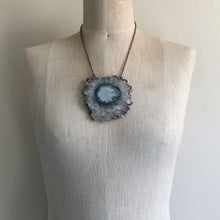 Load image into Gallery viewer, Stalactite Slice Necklace #1 - Ready to Ship