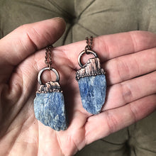 Load image into Gallery viewer, Raw Blue Kyanite Necklace - Ready to Ship