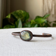 Load image into Gallery viewer, Labradorite Cuff Bracelet #1 - Ready to Ship