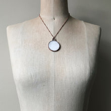Load image into Gallery viewer, Selenite Snow Moon Necklace #2 - Ready to Ship