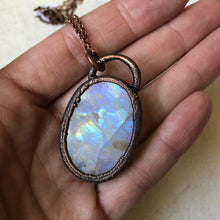 Load image into Gallery viewer, Rainbow Moonstone Necklace #4 - Ready to Ship