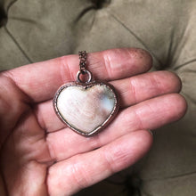Load image into Gallery viewer, Eye of Shiva Heart Necklace #1