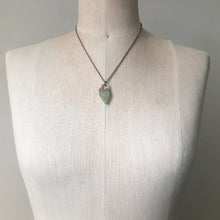 Load image into Gallery viewer, Raw Green Kyanite Necklace #1 - Ready to Ship