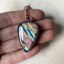 Load image into Gallery viewer, Purple Labradorite Necklace #2 - Ready to Ship