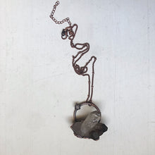 Load image into Gallery viewer, North Star Smoky Quartz Cluster Necklace #2 - Ready to Ship