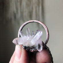 Load image into Gallery viewer, Vera Cruz Amethyst Cluster Necklace #2 - Ready to Ship
