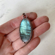 Load image into Gallery viewer, Labradorite Full Moon in Leo Necklace #3 - Ready to Ship