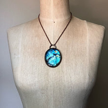 Load image into Gallery viewer, Large Labradorite Oval Necklace - Ready to Ship