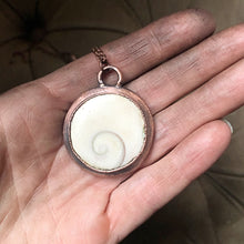 Load image into Gallery viewer, Eye of Shiva Moon Necklace #1 - Ready to Ship