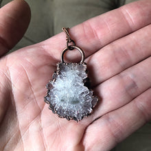 Load image into Gallery viewer, Amethyst Stalactite Slice Necklace - Ready to Ship