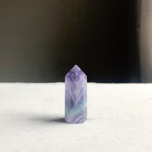 Load image into Gallery viewer, Fluorite Polished Point Necklace #9 - Equinox 2020