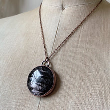 Load image into Gallery viewer, Hypersthene Black Moon Lilith Necklace #4 - Ready to Ship
